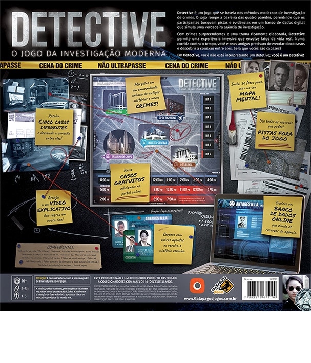 Detective: O jogo de Investigação Moderna
