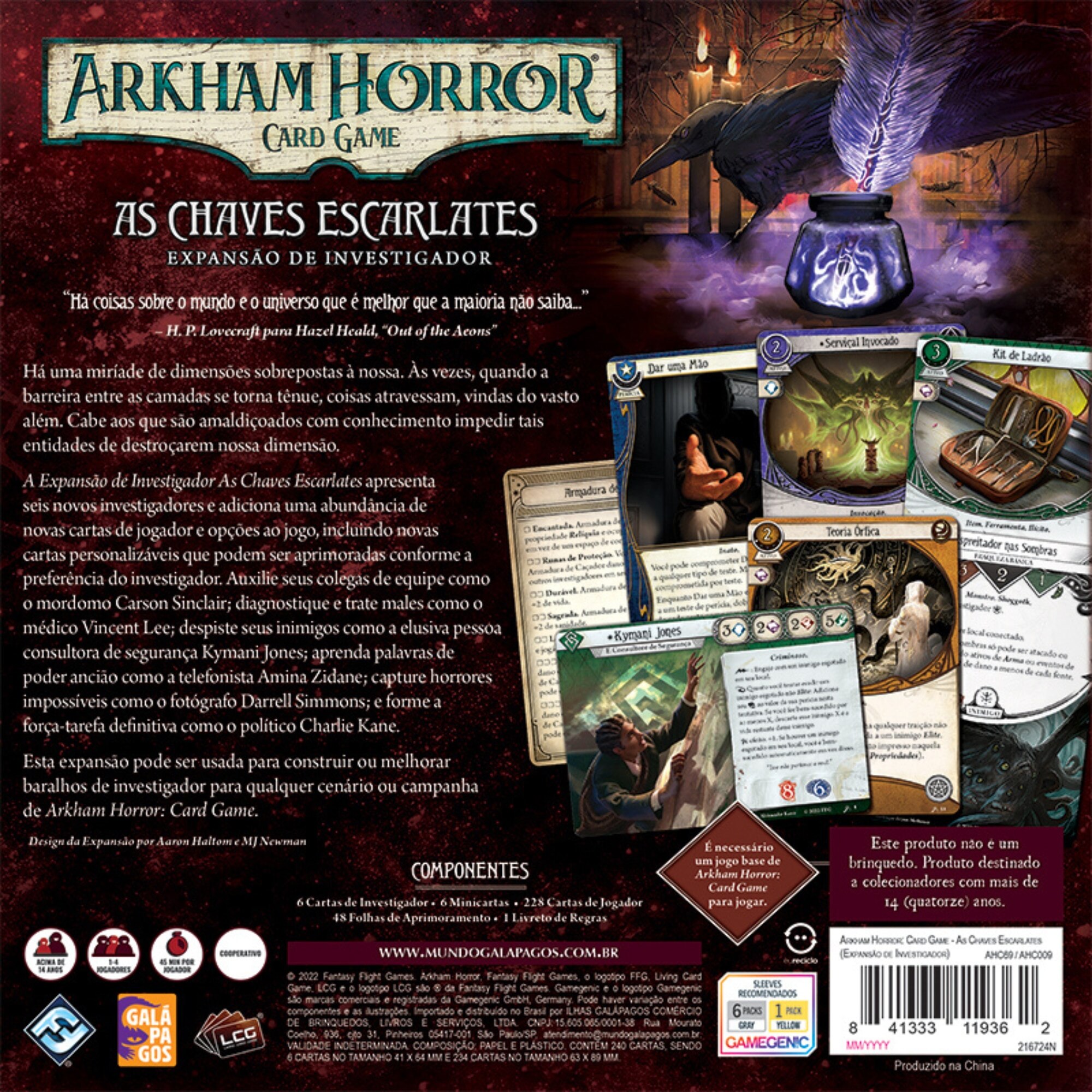 Review e Regras de ARKHAM HORROR - Salve o mundo de Monstros Inomináveis!