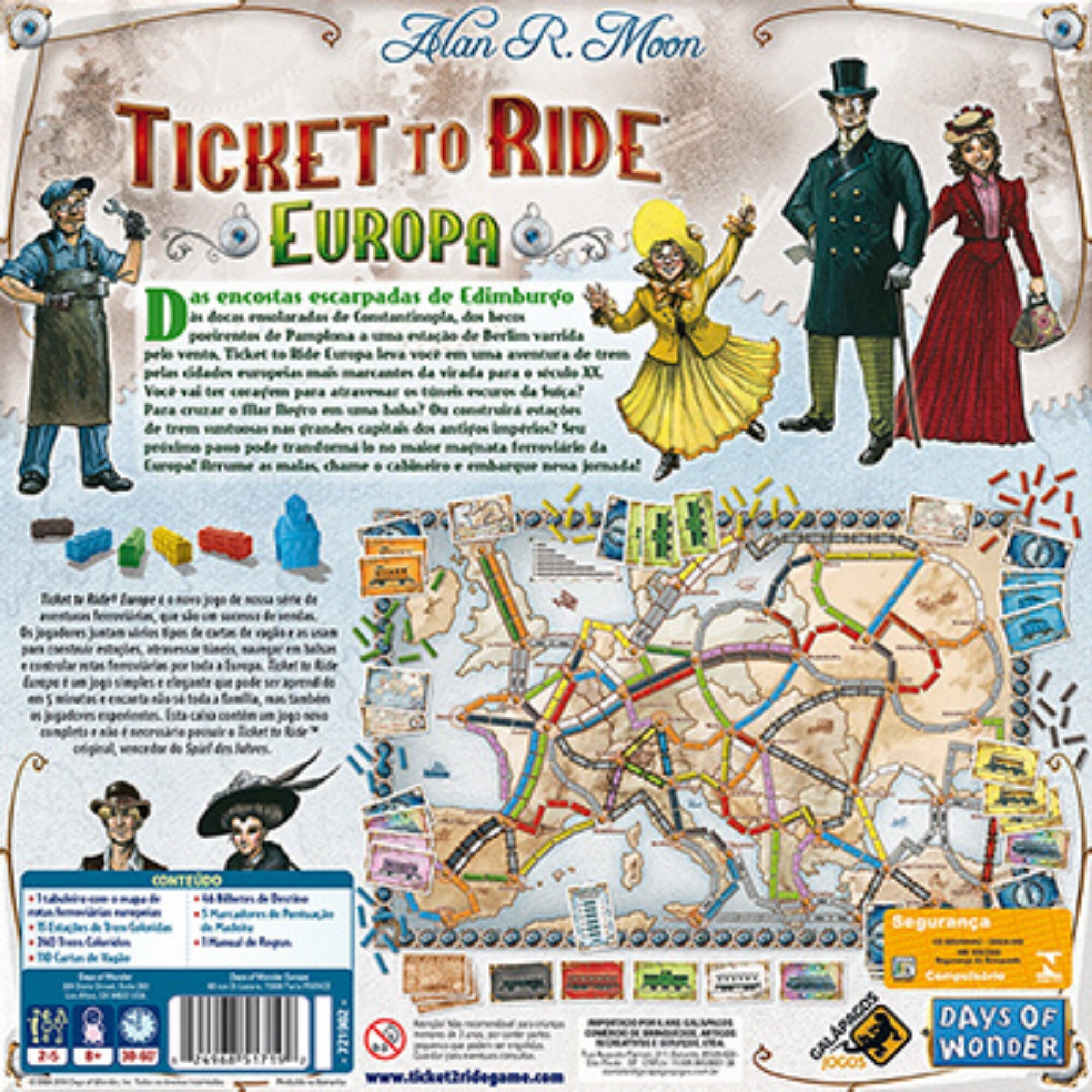 ticket to ride europa jogo
