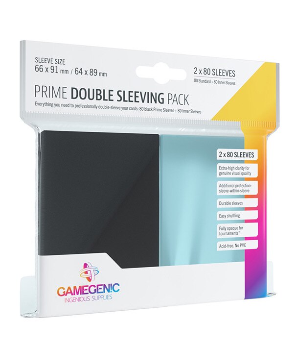 Gamegenic: Prime Double Sleeving Pack 80