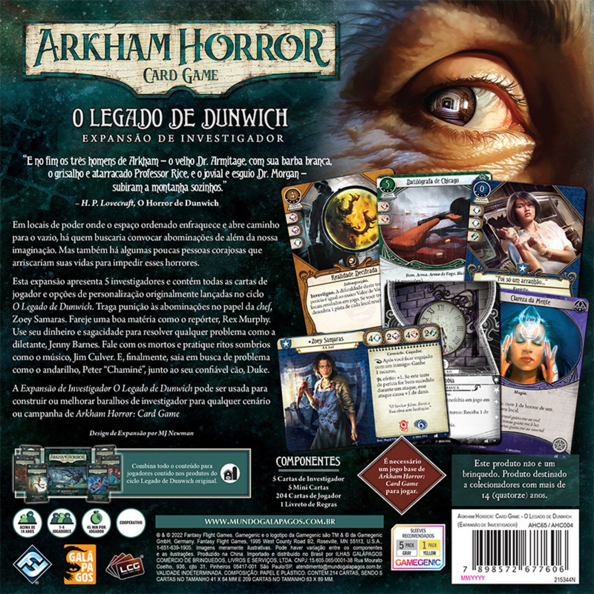 Review e Regras de ARKHAM HORROR - Salve o mundo de Monstros Inomináveis!