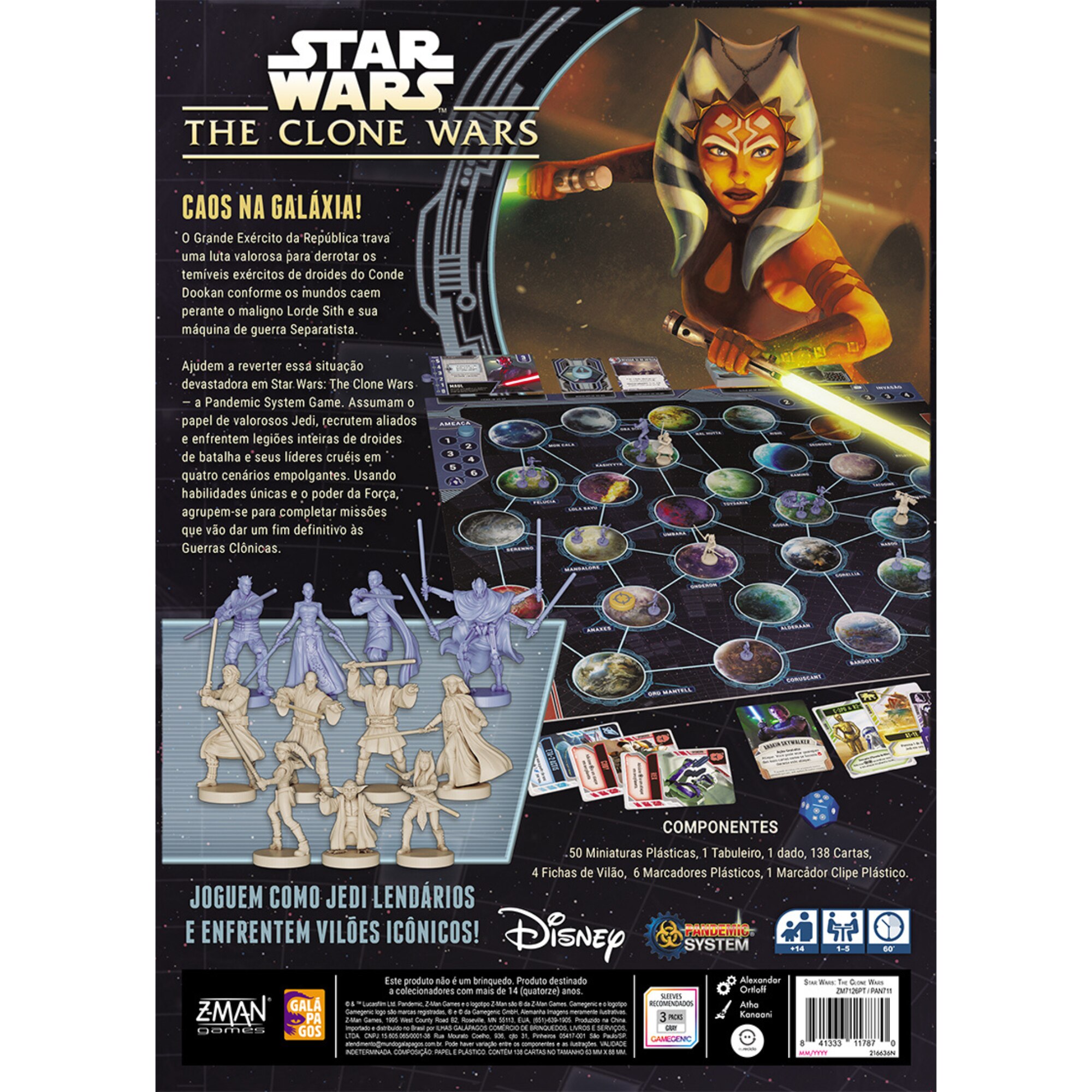 Star Wars - The Clone Wars - Um jogo Pandemic System